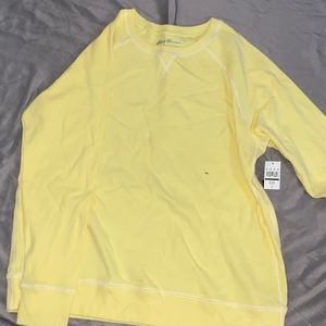 Eddie Bauer XL yellow long sleeve